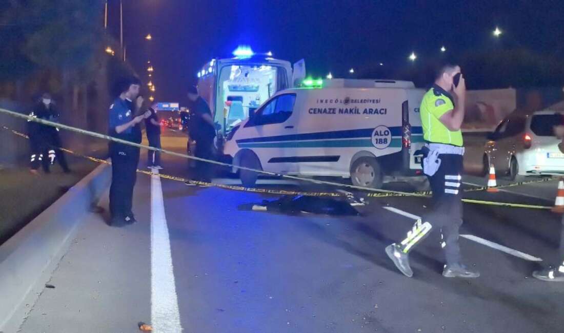 Bursa'nın İnegöl ilçesinde gece