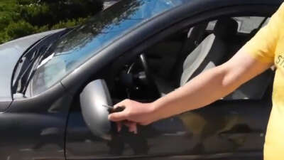 “Aynamı kırdın” dedi, kamera kaydı çıkınca kaçtı