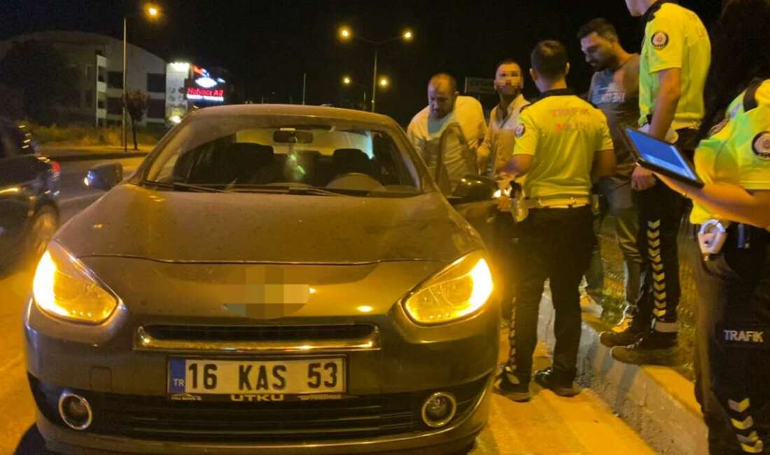 Bursa'nın İnegöl ilçesinde seyir