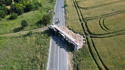 İstanbul Arnavutköy’de seyir halinde olan