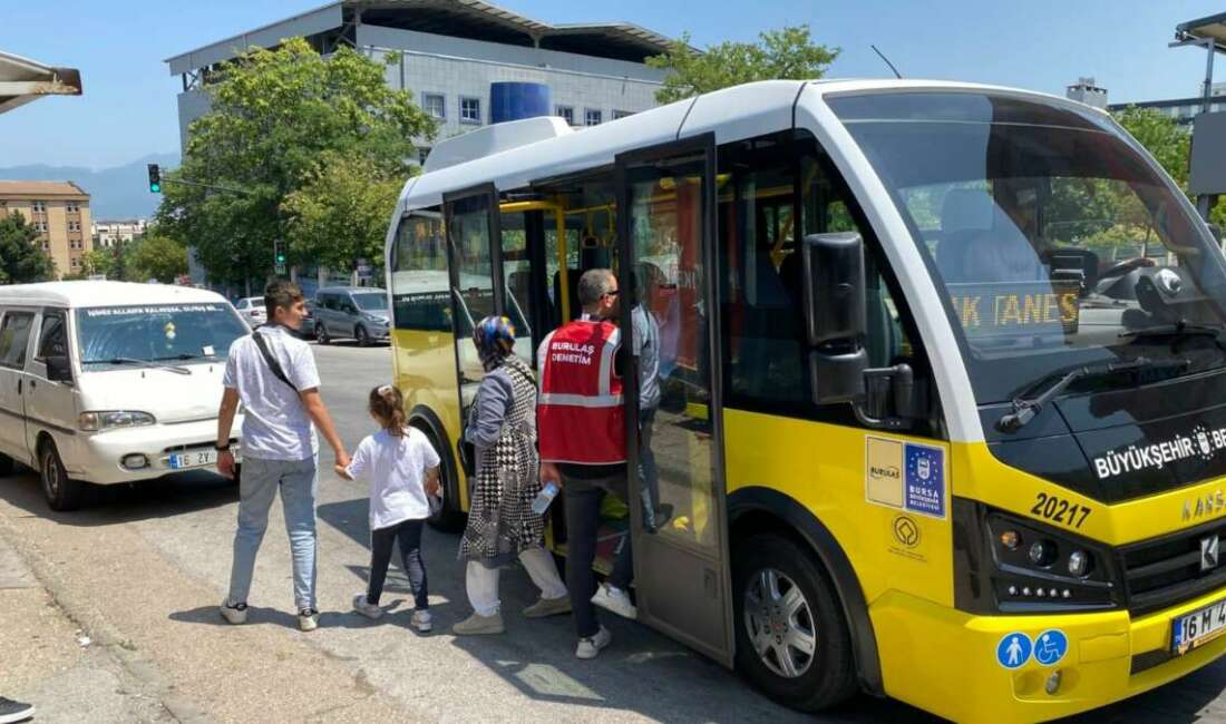 BURULAŞ ekipleri klima denetimlerini sürdürüyor Bursa Büyükşehir Belediyesi, yaz