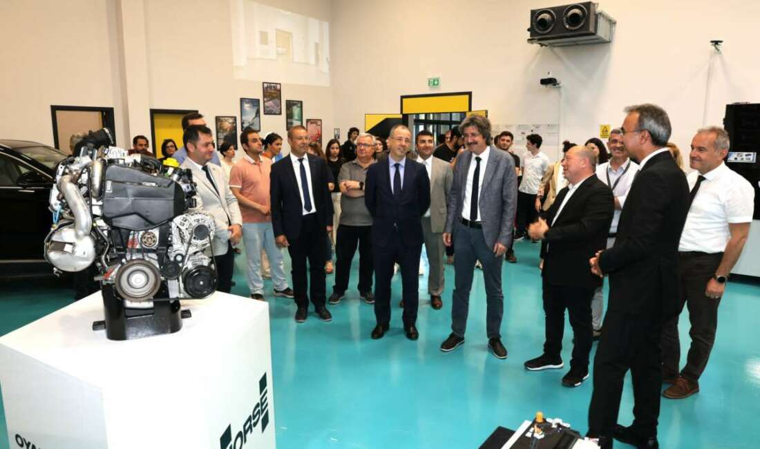  BUÜ ve OYAK HORSE işbirliğiyle hibrid araç teknolojileri alanı açıldı