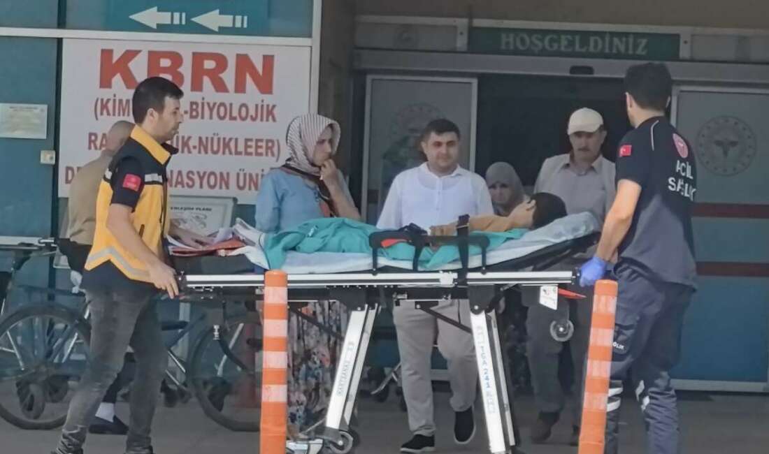 Bıçağın üzerine düşen çocuk ağır yaralandı Bursa'nın İnegöl ilçesinde meydana