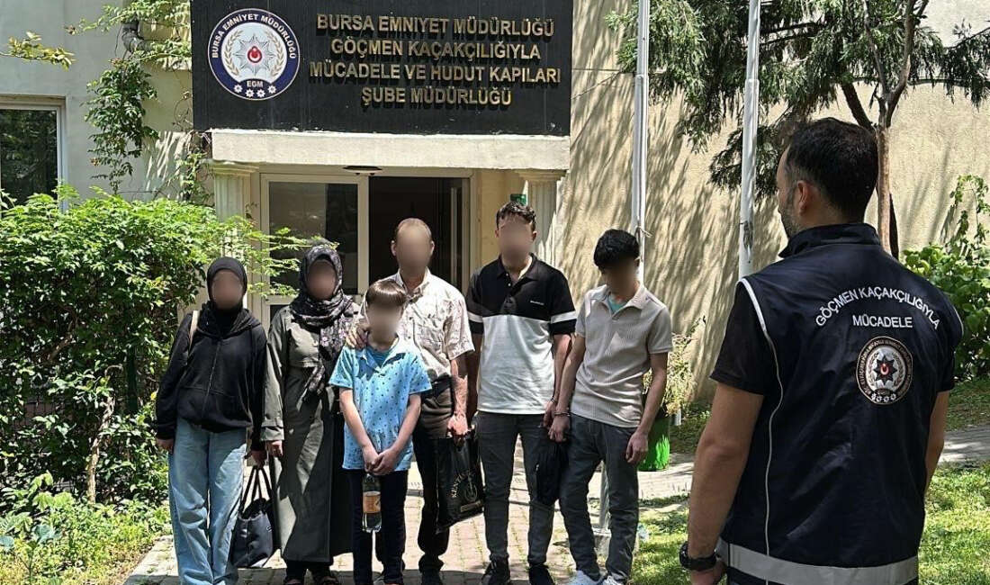 Bursa Emniyet Müdürlüğü ekipleri,