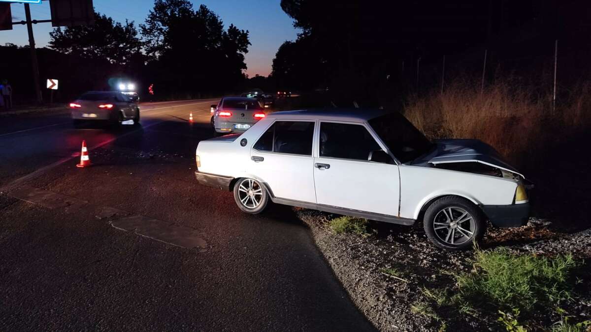 Bursa’da meydana gelen kazada 2 kişi hastaneye kaldırıldı