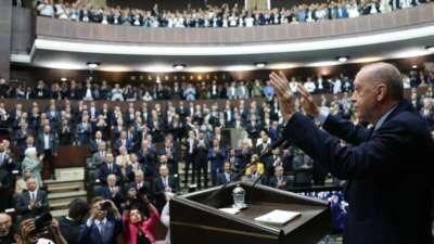 Cumhurbaşkanı Erdoğan: “Türkiye, tüm enerjisini ve kapasitesini bekasına yönelik meselelere ayırması gereken çok hassas bir dönemden geçiyor”