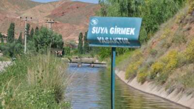  DSİ’den baraj, gölet ve sulama kanalına girmeyin uyarısı