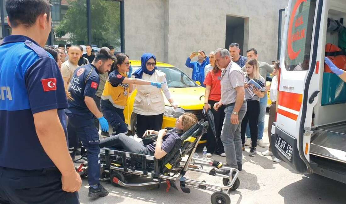 Bursa'nın İnegöl ilçesinde meydana