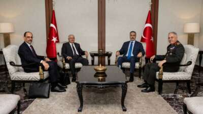 Fidan, Güler, Gürak ve Kalın Dışişleri Bakanlığı’nda bir araya geldi