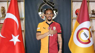  Galatasaray, Sane ile 3 yıllık sözleşme imzaladı