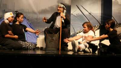 Gazze’nin çocukları sahnede