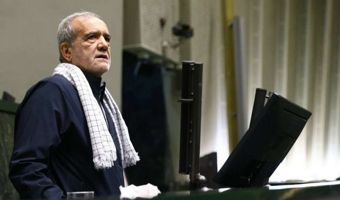 İran Cumhurbaşkanı Mesud Pezeşkiyan,