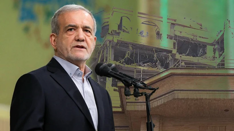 İran Cumhurbaşkanı Mesud Pezeşkiyan,