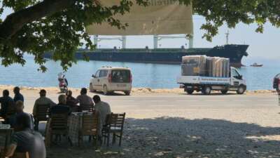 Tekirdağ’ın Şarköy ilçesi açıklarında karaya