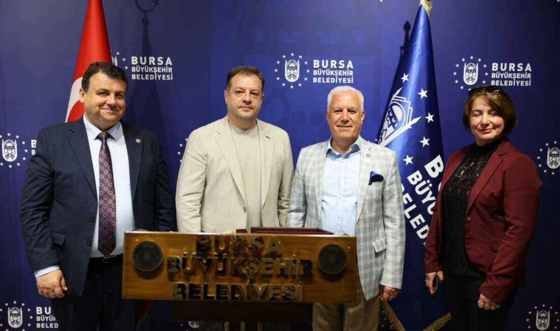 Kardeş şehir Tırnova’dan Başkan Bozbey’e ziyaret Bursa Büyükşehir Belediye Başkanı