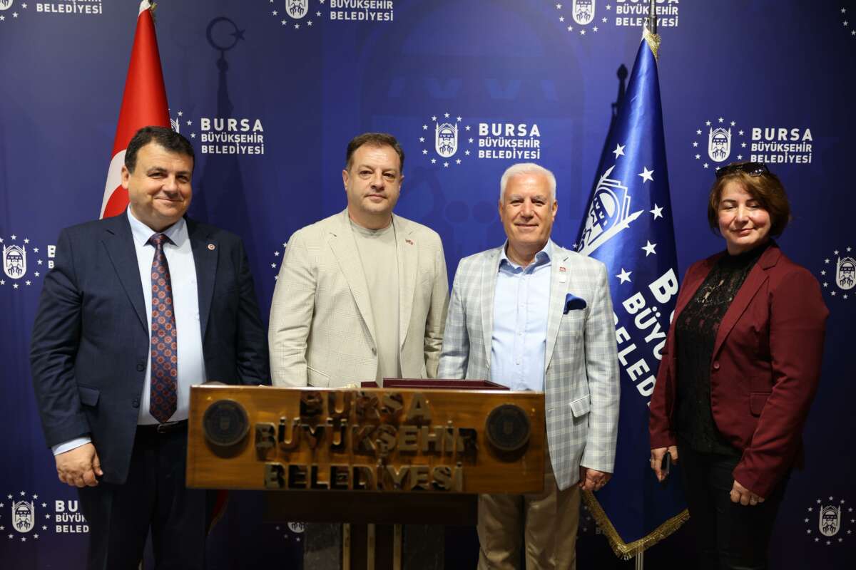 Kardeş şehir Tırnova’dan Başkan Bozbey’e ziyaret