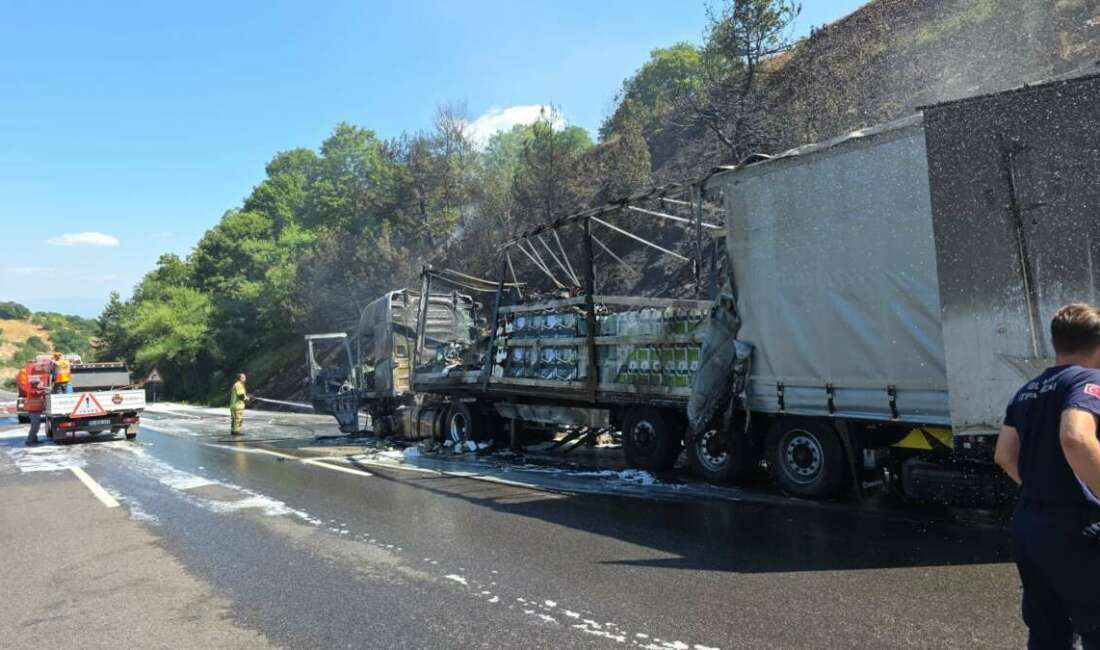 Bursa'nın Kestel ilçesinde motor