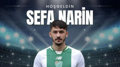 Bursaspor’da orta sahaya takviye: Sefa Narin