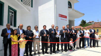 Osmangazi Belediyesi’nden Seçköy Mahallesi Camii’ne hizmet eli