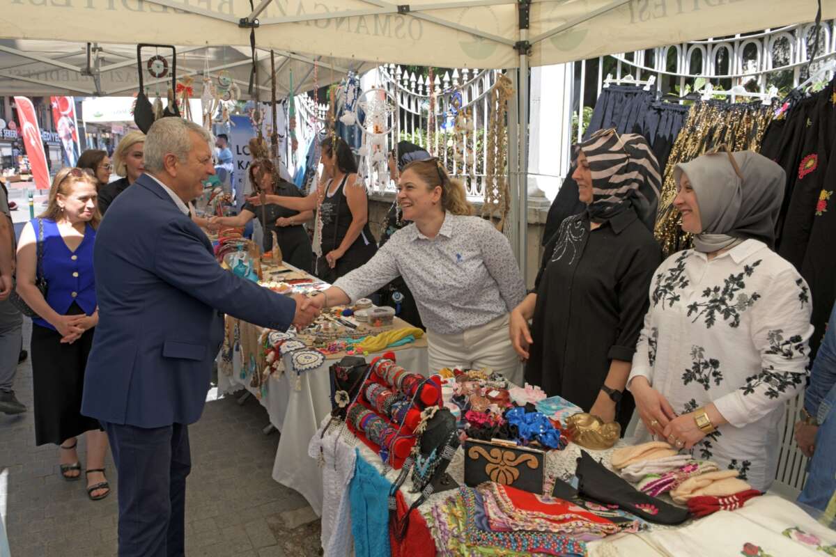 Osmangazi Belediyesi’nden üreten kadınlara destek