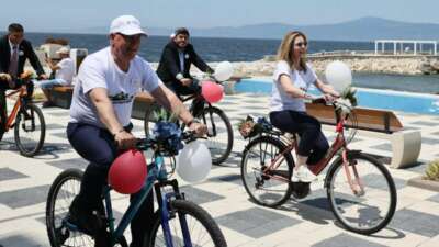 ‘Süslü Bisikletler’ ile temiz çevreye dikkat çekildi