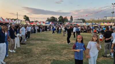 Tekirdağ’da 1 kilometrelik horon kuyruğu