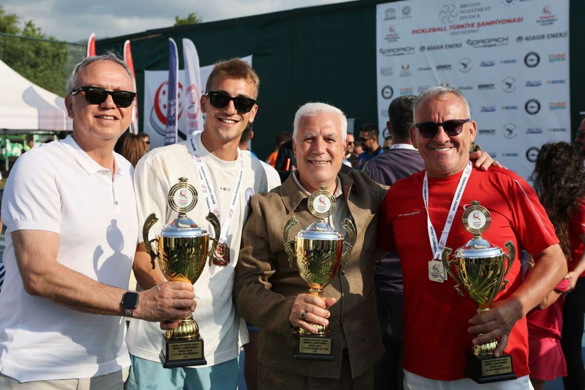 Türkiye Pickleball Ligleri’nin ilk şampiyonları Bursa’da belli oldu
