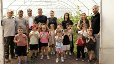 Uğur böcekleri doğayla buluştu