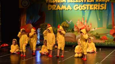 Yıldırım Belediyesi Kreşi öğrencilerinin yıl