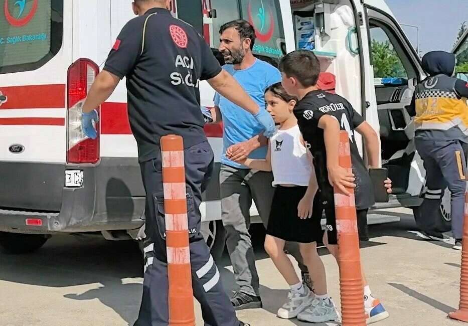 Bursa'nın İnegöl ilçesinde meydana
