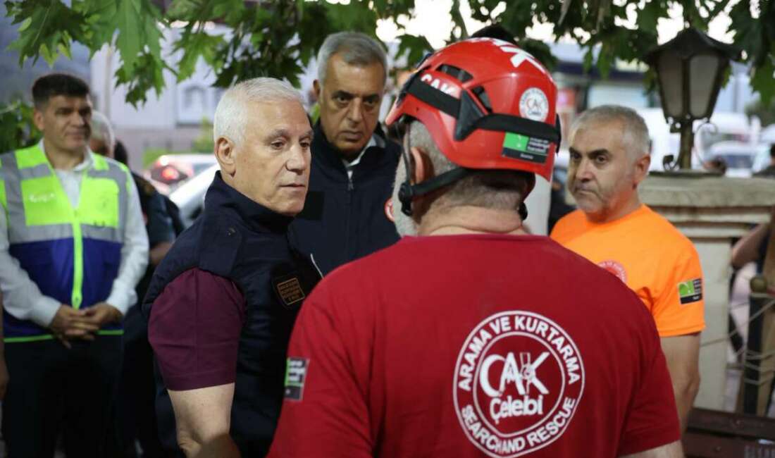 Başkan Bozbey’den yangın bölgesine ziyaret Bursa Büyükşehir Belediye Başkanı