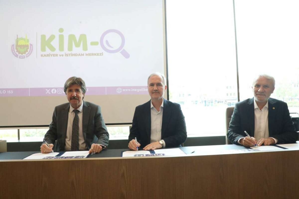 İnegöl’de Kariyer Ve İstihdam Alanında Yeni Sürecin İmzaları Atıldı