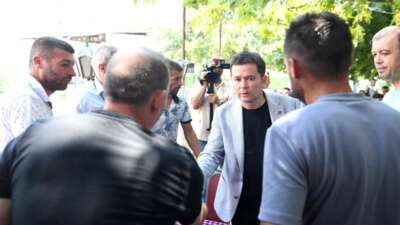 Başkan Erkan Aydın yangın bölgesinde