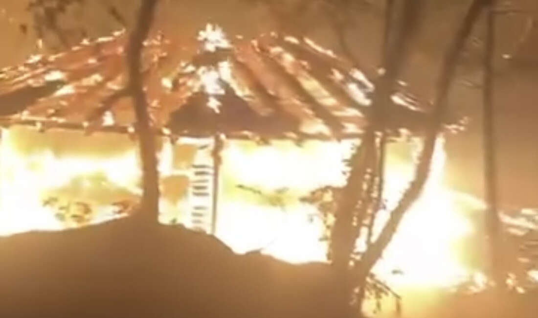 Bursa'da Uludağ'ın eteklerindeki Hamamlıkızık