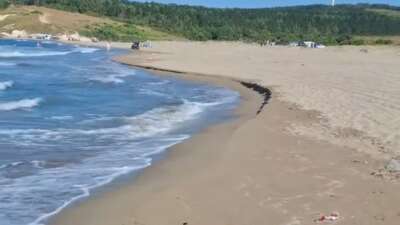 Kocaeli'nin Kandıra ilçesinde denizde engelli