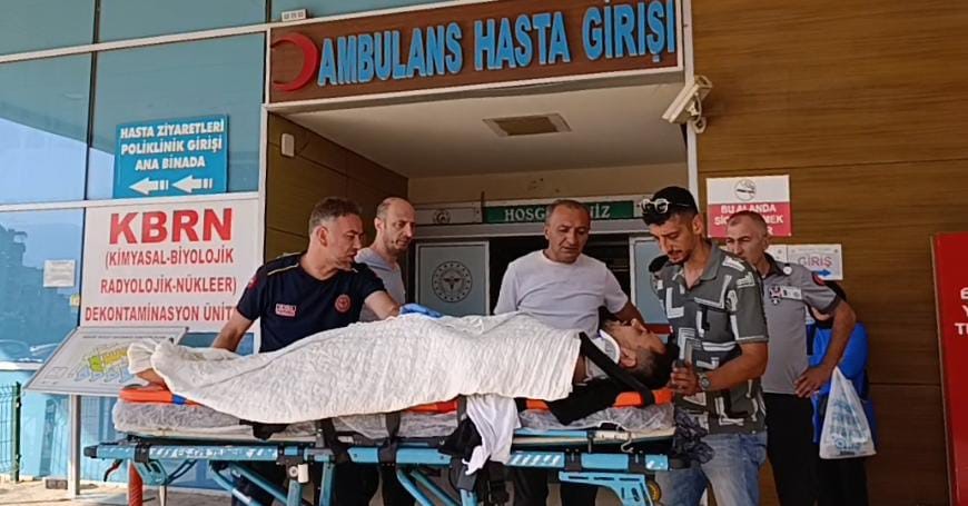  Elektrik direğinde çalışma yaparken akıma kapıldı