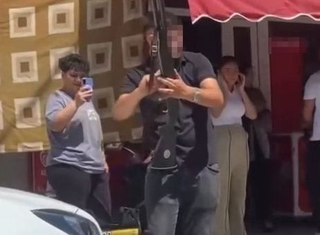 Bursa’da asker uğurlaması sırasında