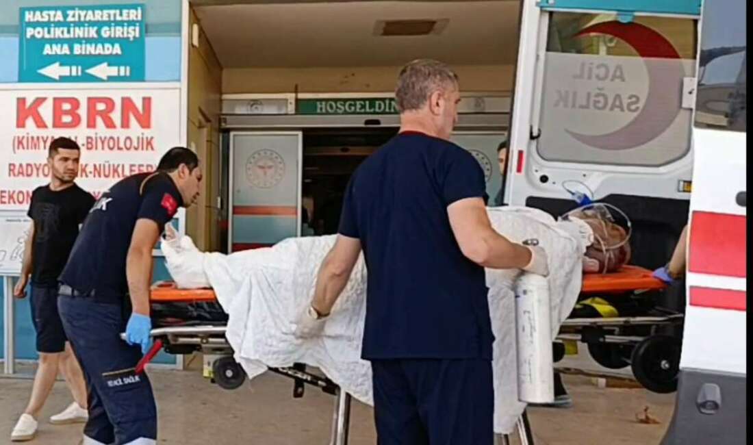 3. kattan düşen yaşlı adam ağır yaralandı Bursa'nın İnegöl ilçesinde meydana