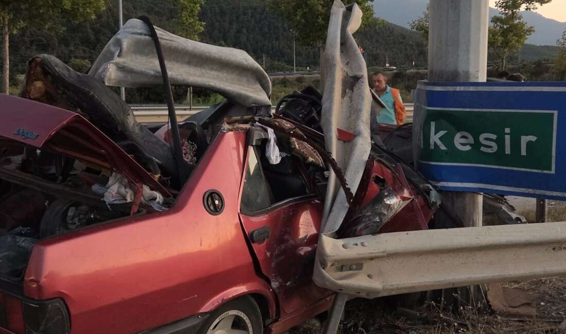 Bursa'nın Kestel ilçesinde meydana