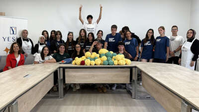 Öğrencilerden ecollectiv projesine destek