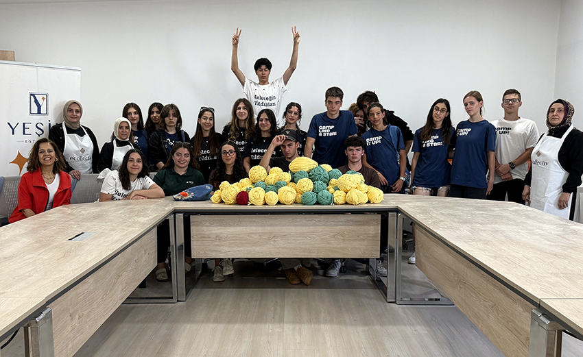 Öğrencilerden ecollectiv projesine destek