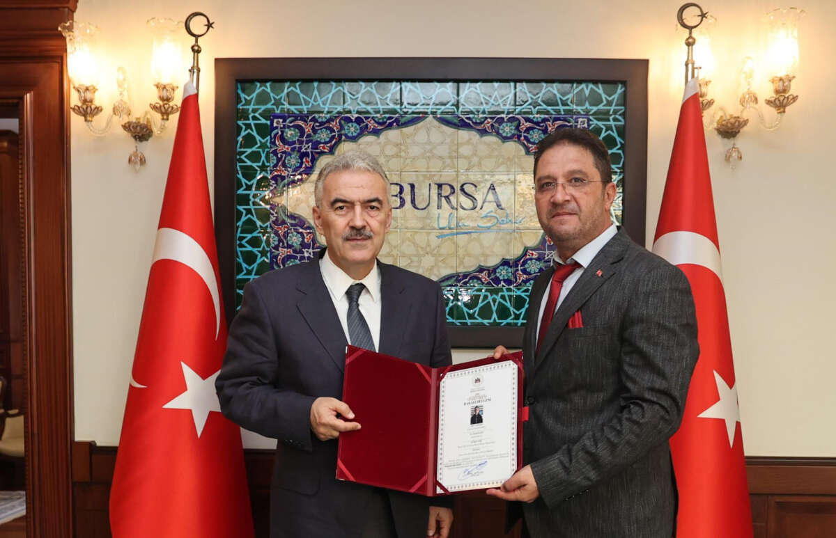 Osman Başeğmez’den Vali Ayyıldız’a veda ziyareti