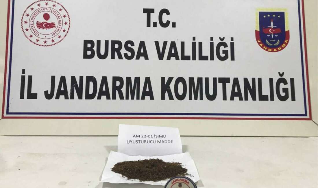 ursa’nın İnegöl ilçesinde jandarma