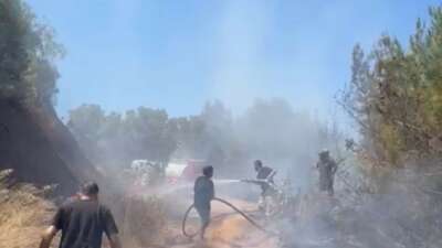 Bursa’da korkutan orman yangını