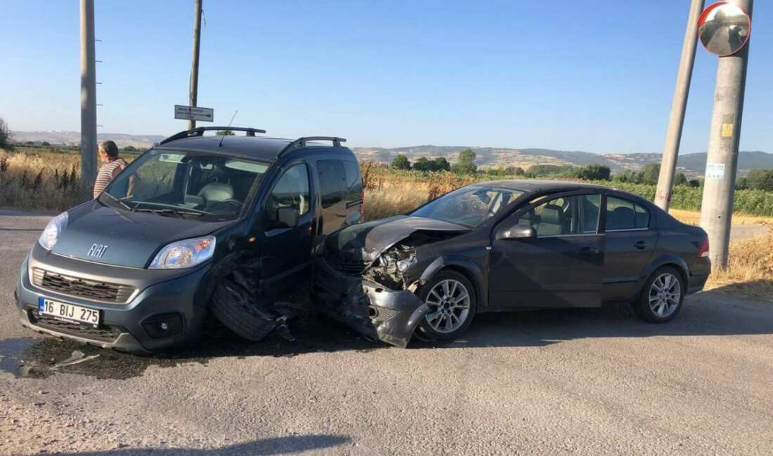 Bursa'nın İnegöl ilçesinde meydana