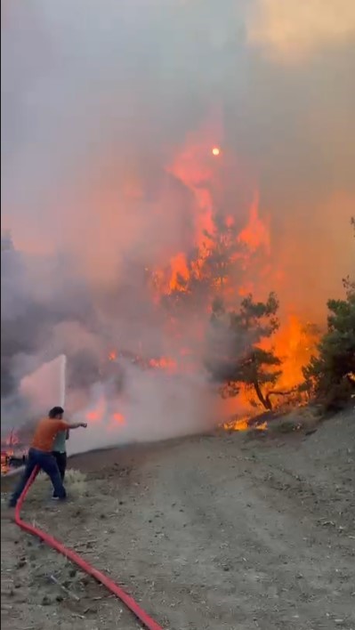 Bursa’daki orman yangınları büyüyor