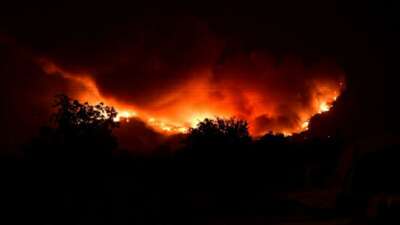 Bursa’da orman yangını: Alevlerin arasından böyle kurtuldular