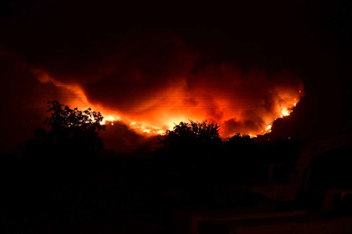 Bursa’da orman yangını: Alevlerin arasından böyle kurtuldular