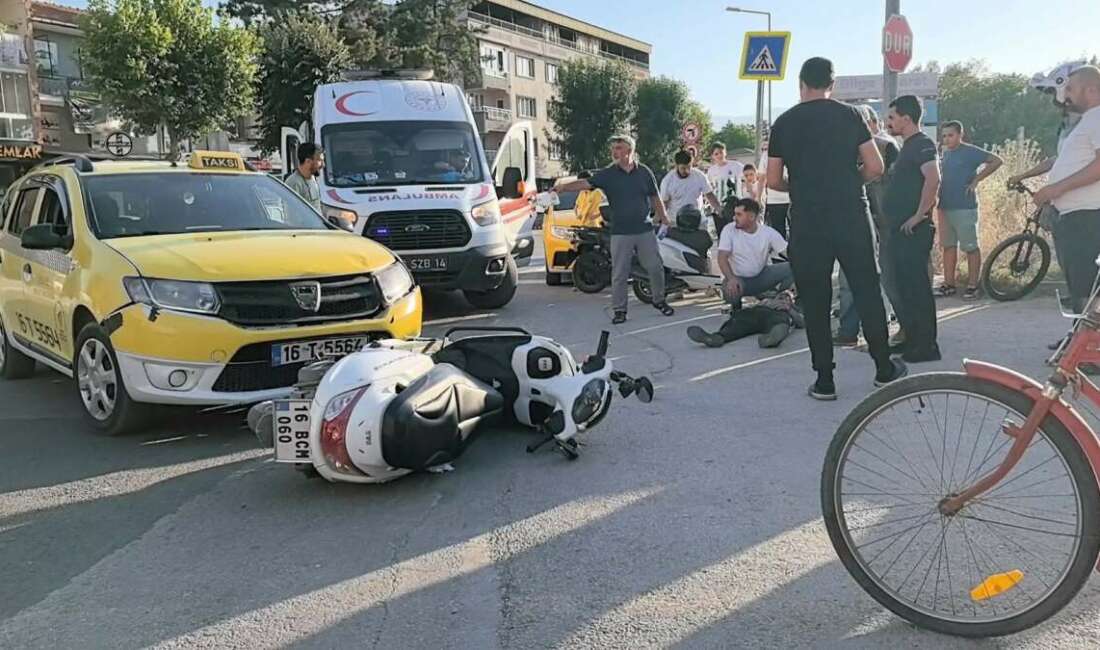 Bursa'nın İnegöl ilçesinde meydana