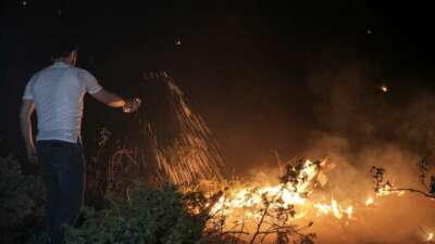 Orhaneli ile Harmancık ilçeleri arasında